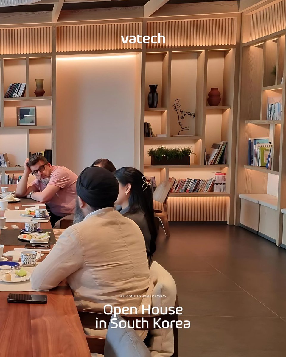 VatechUK1's tweet photo. A truly special moment - hosting our valued partners at Vatech Global HQ in South Korea, the birthplace of our dental imaging innovations. Together, we explored where technology meets purpose, and where the future of dentistry begins. https://t.co/tvXSewPTBe