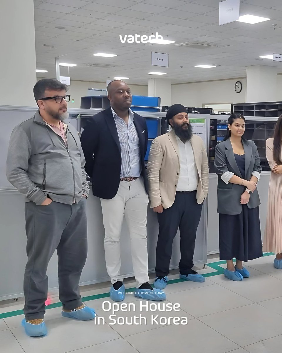 VatechUK1's tweet photo. A truly special moment - hosting our valued partners at Vatech Global HQ in South Korea, the birthplace of our dental imaging innovations. Together, we explored where technology meets purpose, and where the future of dentistry begins. https://t.co/tvXSewPTBe