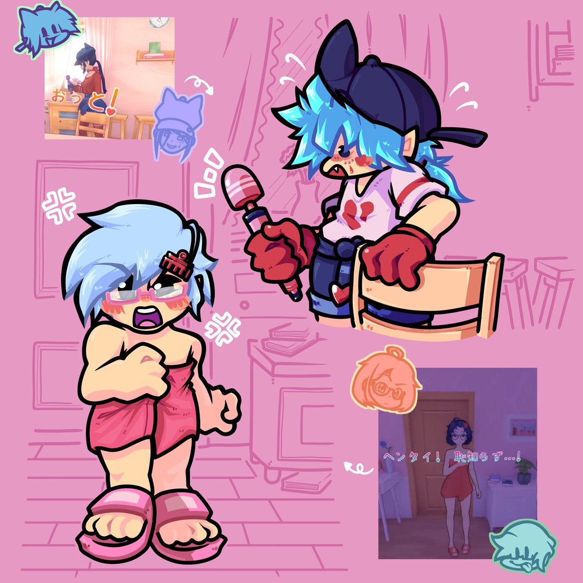 BianDu46172's tweet image. #BiSideFNF