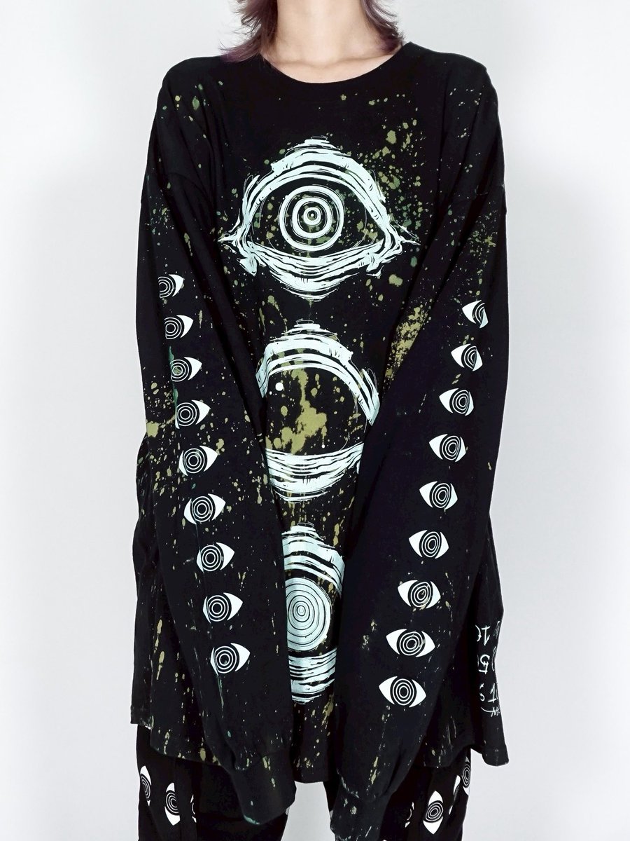 コンバンハ!!ウェブショップ更新しました👁‍🗨
本日はM:Eのブリーチ加工+染め加工を施したロンTをUP!!!

同じ仕上がりのない1点もの仕様の6着です🧟♩
是非ともご覧くださいませー👀👀👀

dr-select.ocnk.net/product-list/26

<a href="/me_sub_me/">M:E</a>