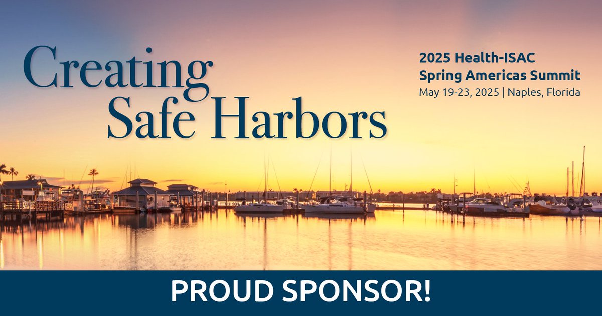 radware's tweet photo. Join Radware at the Health-ISAC Spring Summit, May 19-23, as a Platinum Sponsor. Visit our booth to discover how Radware is protecting patient data and critical systems. https://t.co/anCgdJHaAQ
#Radware #HISAC #CyberSecurity #HealthcareSecurity #HISACSpringSummit https://t.co/91z5OW6eR7