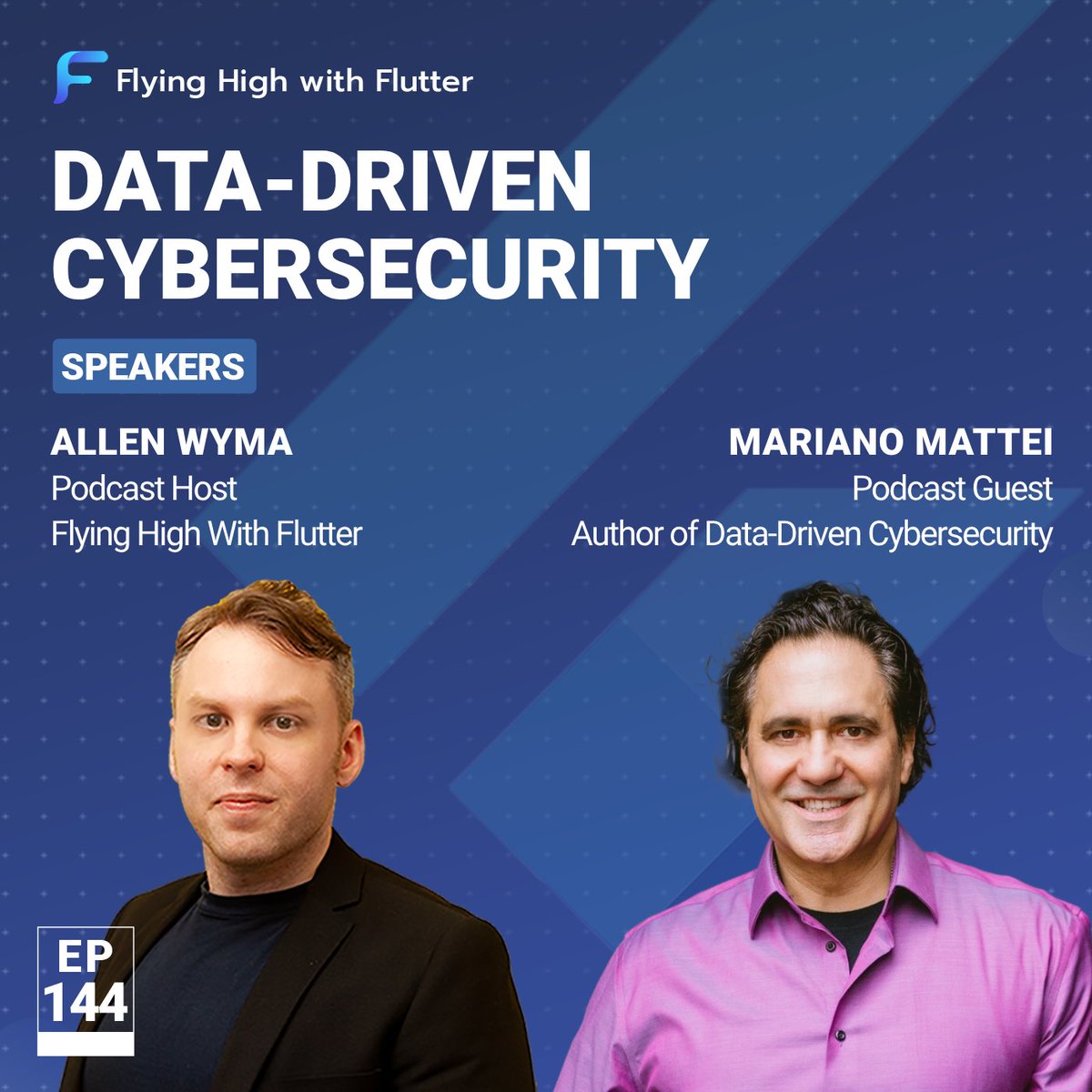 fhwflutter's tweet image. 🚀 New Flying High with Flutter episode! We chat with cybersecurity expert @Mariano215, author of Data-Driven Cybersecurity! Learn about security metrics, AI-powered threat detection, &amp;amp; building secure apps: youtu.be/YTTKohDfZbQ

#Cybersecurity #AI #Flutter