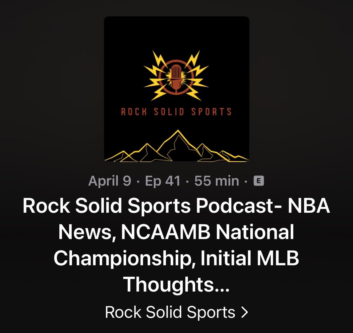 RockSolidSM's tweet photo. Out on all platforms go check it out!!!

#DenverNuggets #MichaelMalone #Florida #Houston #NationalChampionship #MLB #Masters https://t.co/C2Ye2MvBWW