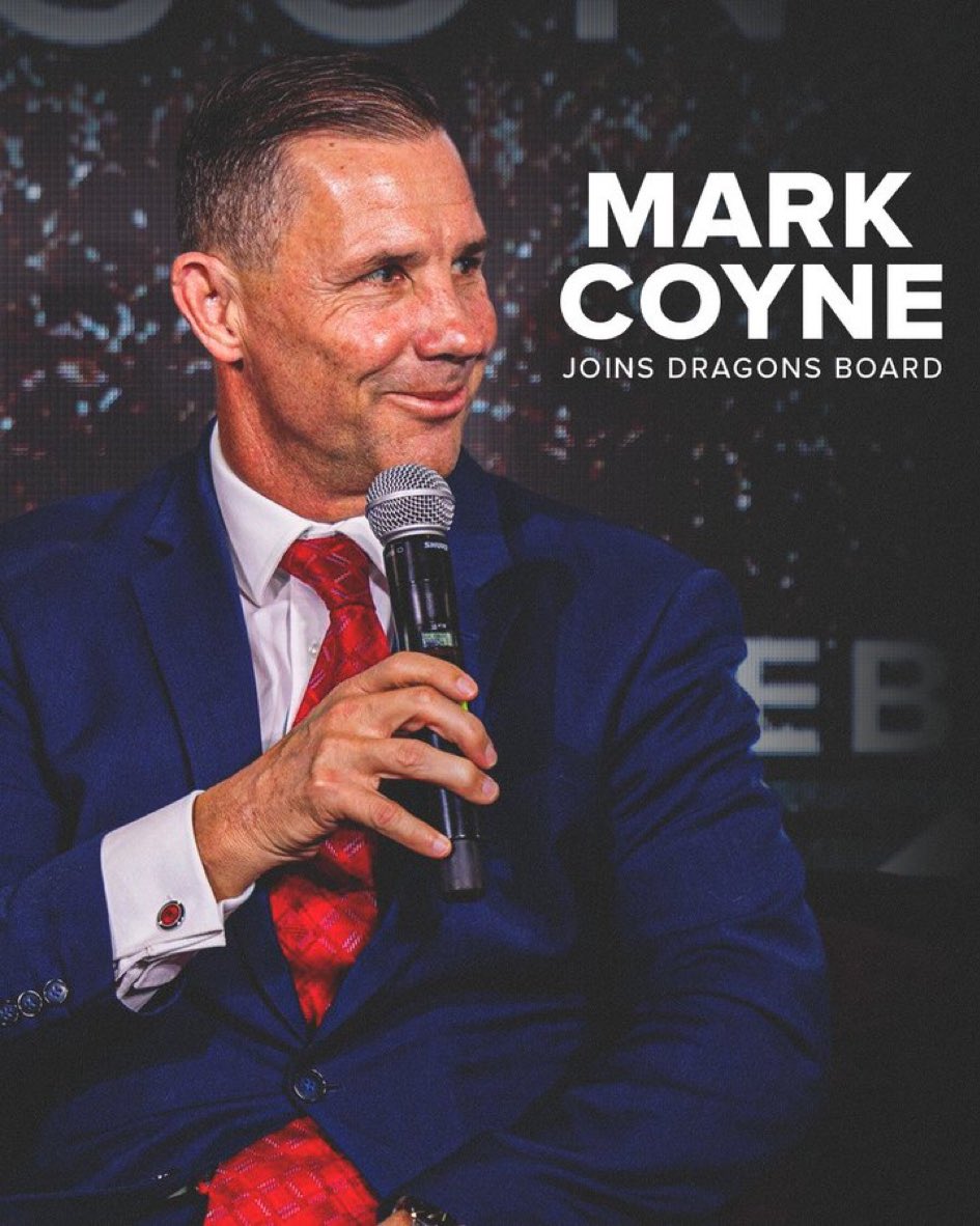 Congrats Mark! Good man! First order of business…bring the #RedV to #NRLVegas Oh, and more home games at <a href="/JubileeStadium/">Jubilee Oval</a> 🏉🇦🇺🇺🇸<a href="/NRL_Vegas/">NRL Vegas</a>