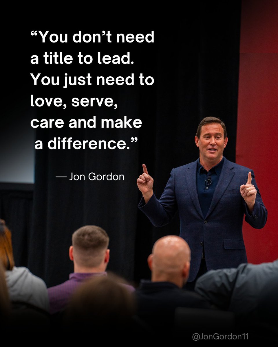 Jon Gordon (@jongordon11) on Twitter photo 