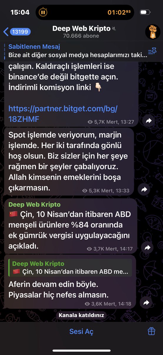 Efededenebilir's tweet photo. @deepwebkripto herkese bol şans
trc20 USDT: TCUxSWB8MxbXCKurbVB2sixPN1ZdobYzoQ https://t.co/vOUoaa1Y3t