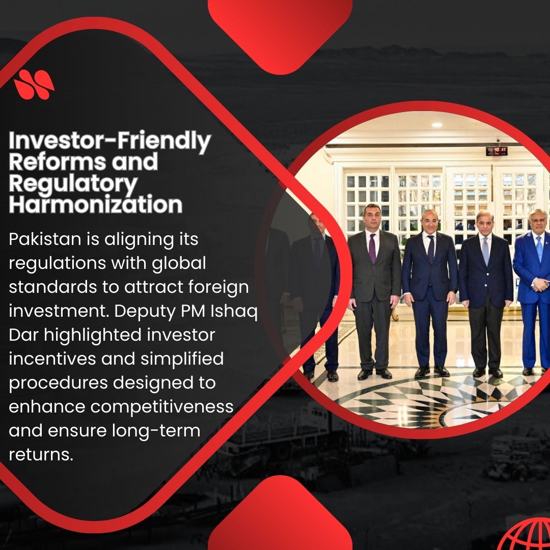 GwadarCA's tweet image. Pakistan is streamlining mining regulations to global standards. DPM Ishaq Dar highlighted incentives and ease-of-business reforms to boost investor confidence and long-term returns.
#PMIF25 #InvestInPakistan #MiningReforms #Balochistan