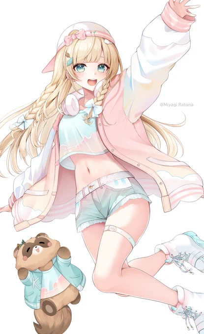 桃鈴ねね様 初めまして宮城らとなと申します 全身と一枚絵の全身に近いものを 載せさせていただいております 全身イラストをよく描いていますので お力添えできることがありましたら 是非よろしくお願いいたします!