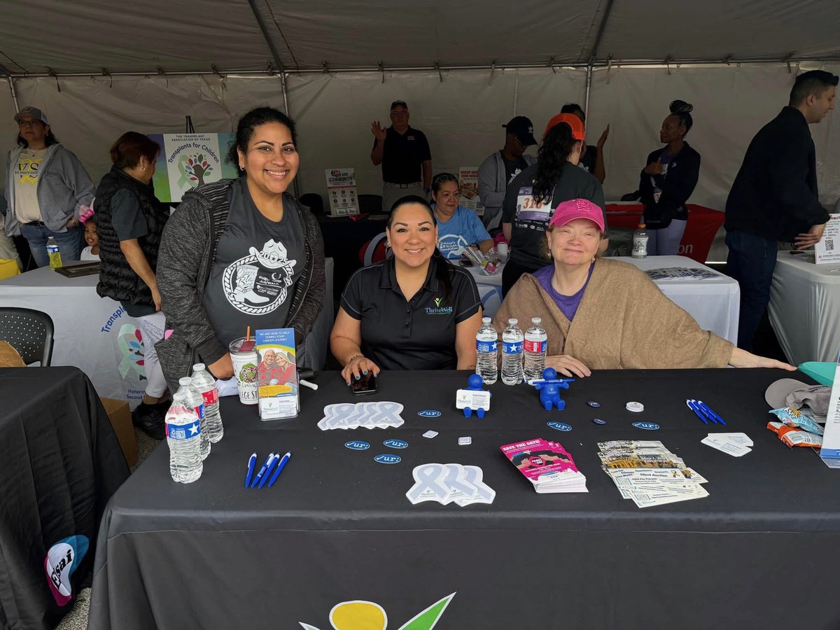 ThrivewellSa's tweet photo. Honored to host the Survivors Table at UT Health's Give Cancer The Boot 5K this weekend!  🥾❤️ It was a pleasure to connect with incredible survivors. Thank you to the wonderful Drs. Jean &amp; Richard Holt for their sponsorship. 
 #GiveCancerTheBoot #ThriveWellSA https://t.co/fi9TNnbZfi