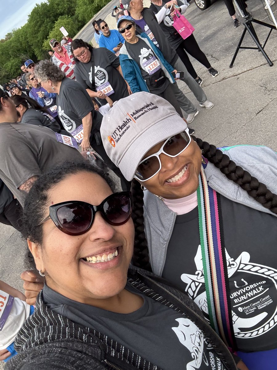 ThrivewellSa's tweet photo. Honored to host the Survivors Table at UT Health's Give Cancer The Boot 5K this weekend!  🥾❤️ It was a pleasure to connect with incredible survivors. Thank you to the wonderful Drs. Jean &amp; Richard Holt for their sponsorship. 
 #GiveCancerTheBoot #ThriveWellSA https://t.co/fi9TNnbZfi