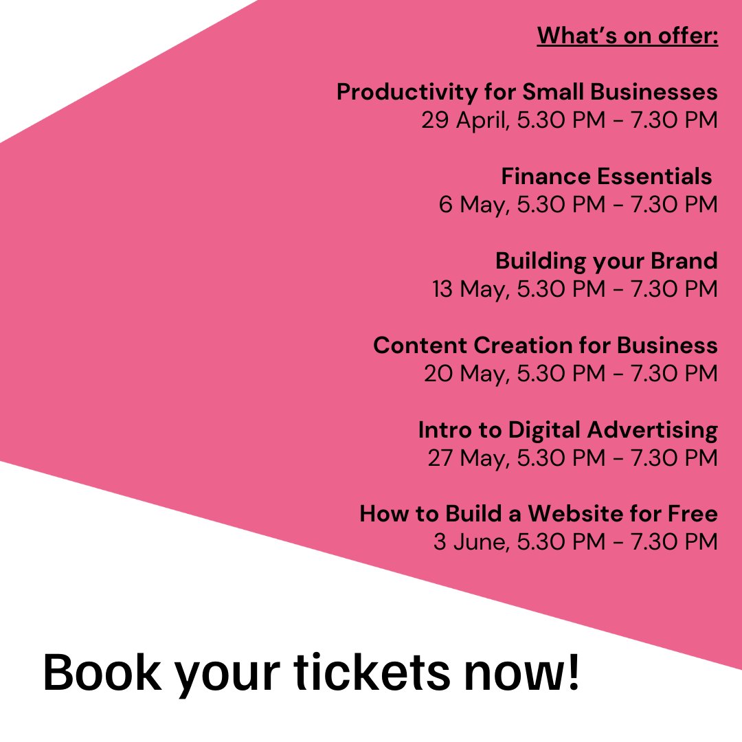 Arbeit Studios (@studiosarbeit) on Twitter photo We’re really pleased to be partnering with <a href="/therebelschool/">The Rebel School</a> to bring a free business workshop series in Church Street, NW8.
You’ll get practical, hands-on support covering everything from productivity and finance, to content creation + more!
Tickets: bit.ly/4lpbPxD We’re really pleased to be partnering with <a href="/therebelschool/">The Rebel School</a> to bring a free business workshop series in Church Street, NW8.
You’ll get practical, hands-on support covering everything from productivity and finance, to content creation + more!
Tickets: bit.ly/4lpbPxD