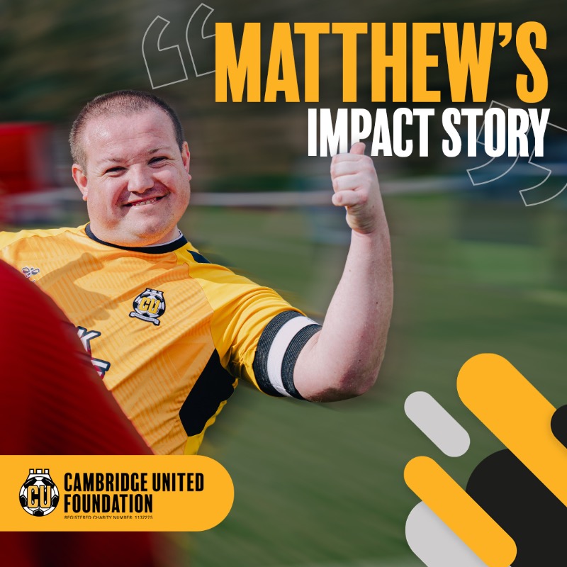 CUFCFoundation's tweet photo. "I don't call my teammates my friends, they're like family to me" 💬

Click below to hear Matthew's story👇