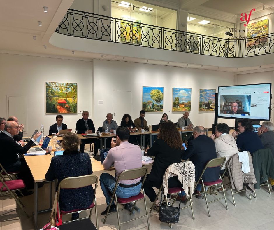 Réunion des Alliances Françaises de France
les 27 et 28 mars à #Strasbourg