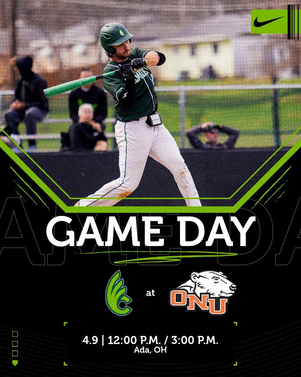 wilmy_baseball's tweet photo. ‼️Back in action today‼️
🆚 ONU
📍Ada, OH
⏰ 12:00 P.M. / 3:00 P.M.
#DubCBaseball https://t.co/AlDwmivalg