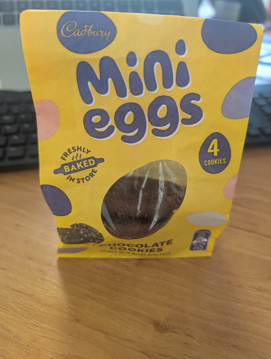 arronkray's tweet photo. @sainsburys THESE. ARE. NOT. @CadburyUK MINI EGG COOKIES. You handed me Smartie imposters in a Mini Egg disguise. My kids are WAILING. I bit into one and saw my life flash before my eyes. The betrayal. The audacity. The emotional damage. Easter is CANCELLED. https://t.co/tzIQ51Mm2V