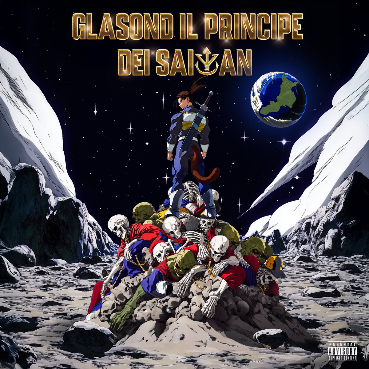 glasond's tweet photo. GLASOND IL PRINCIPE DEI SAIYAN L’ALBUM FUORI IL 23 APRILE #glasondilprincipedeisaiyan #4tl #glasond https://t.co/6E8YDHZrEJ