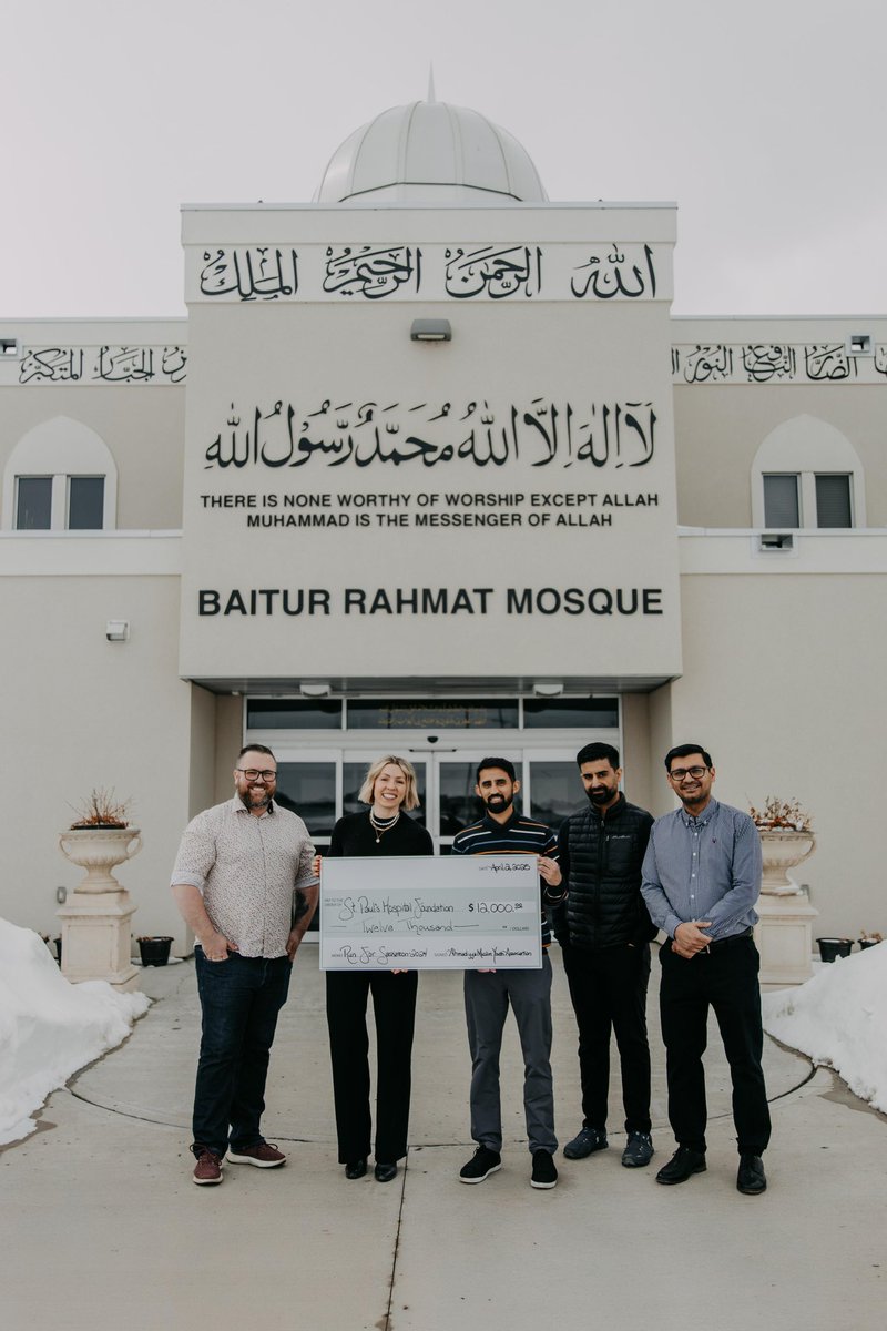 🎉 Exciting news! The 2025 Run for Saskatoon marks the 5th anniversary of our annual charity run! 🏃‍♂️🏃‍♀️

Organized by Ahmadiyya Muslim Youth Association, all proceeds go to St. Paul’s Hospital Foundation.

Last year, we raised $12,000 for the hospital

#RunForSaskatoon #Saskatoon