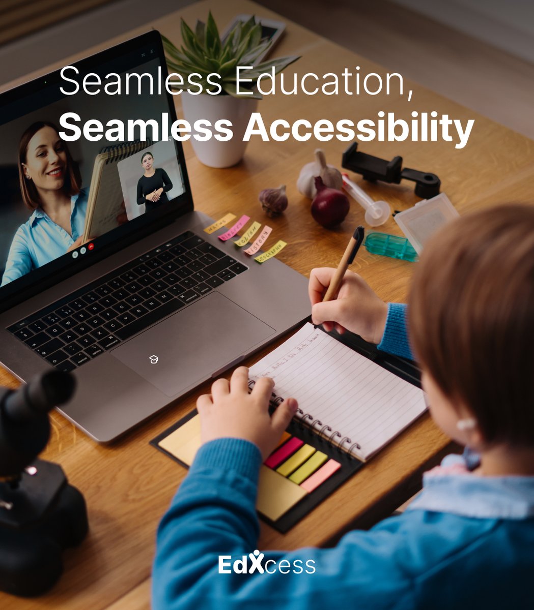 We're closing digital accessibility gaps in education with AI-supported sustainable solutions. 

Are you ready to be a part of this transformation?

#EdXcess #EducationForAll #InclusiveEducation #EqualEducation #AccessibleEducation #EdTechForAll #EdTech #FutureOfEducation