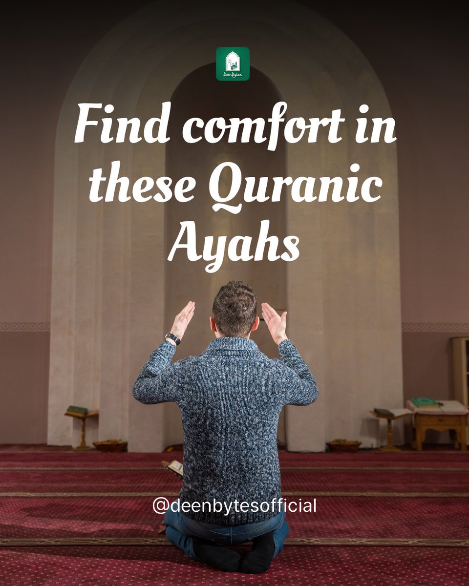 Deenbytes's tweet photo. The Quran isnโt just for Ramadan, itโs for life. ๐ค
When the world gets heavy, turn to Allahโs words. Thereโs a verse for every pain.
#DeenBytes #QuranHealing #IslamicReminders #PeaceInIslam #HeartHealing #DailyDeen #QuranEveryday #SpiritualWellness #FaithRevived #Guidance https://t.co/33fLUYMUID