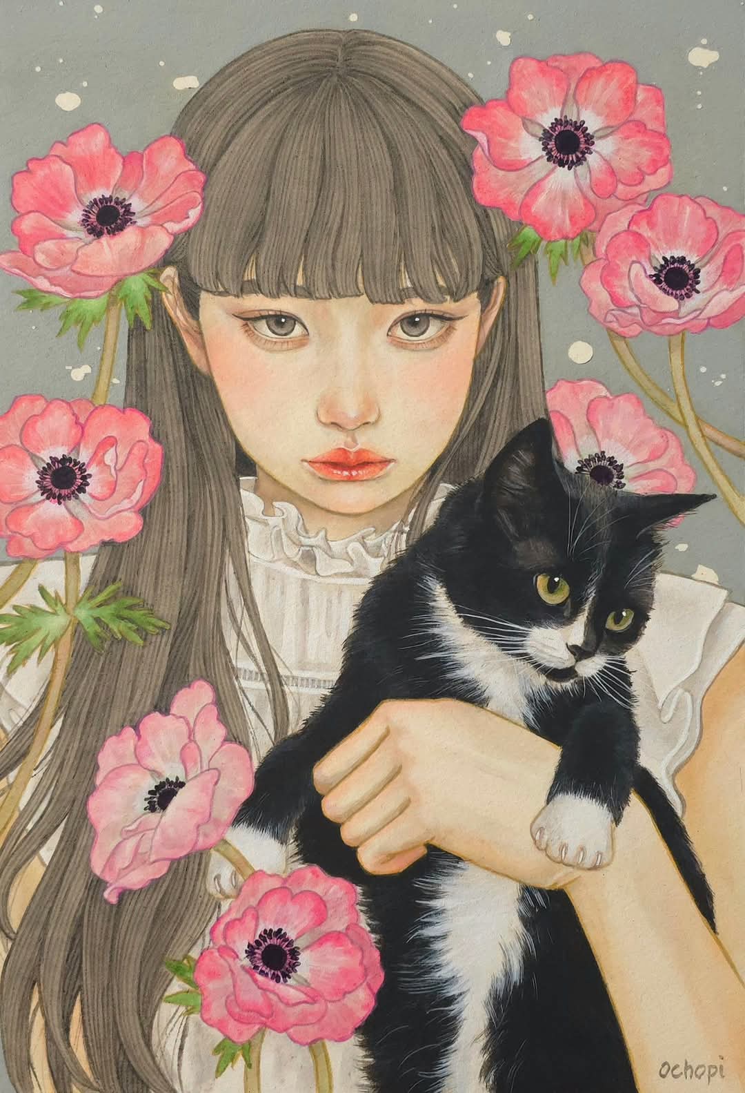 おちょぴ＊4/12~かわうそ画廊「太陽と月展」 (@tagomagoooooo) / X