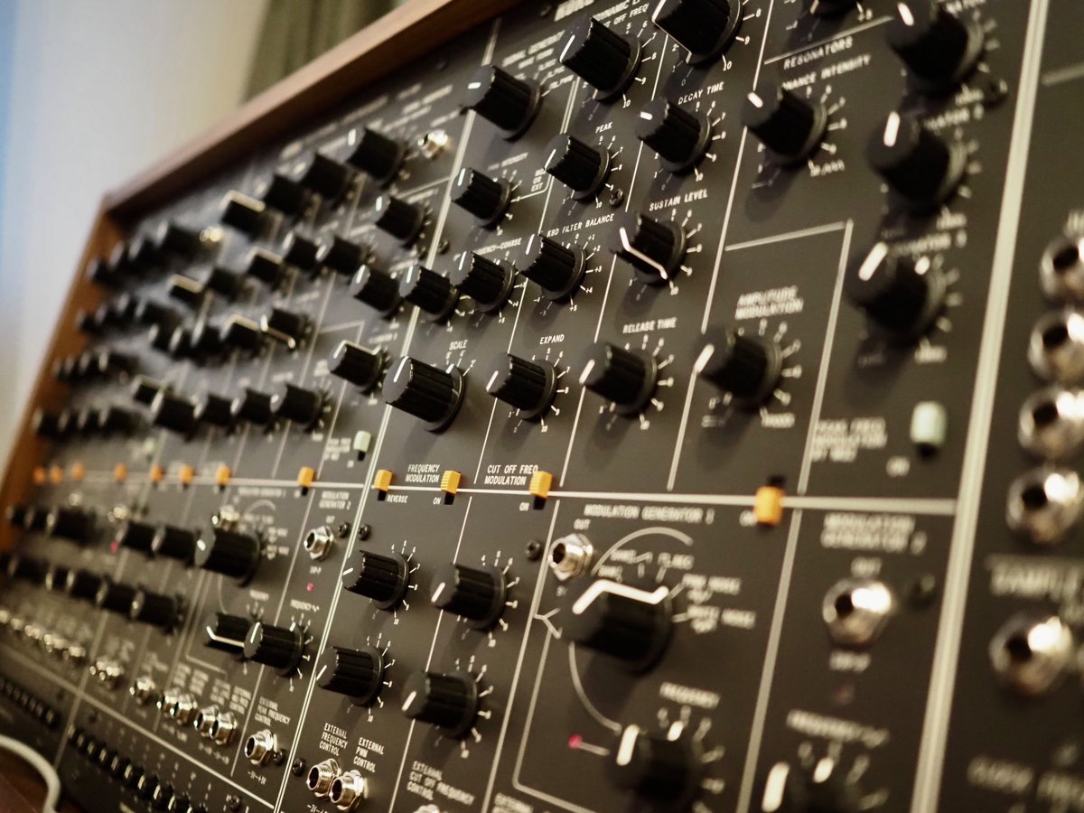YutaBandoh's tweet photo. 本日より 遂にKORG PS-3300FS をお迎え。末長くよろしくお願いいたします。@korg_inc #korg #ps3300fs #ps3300