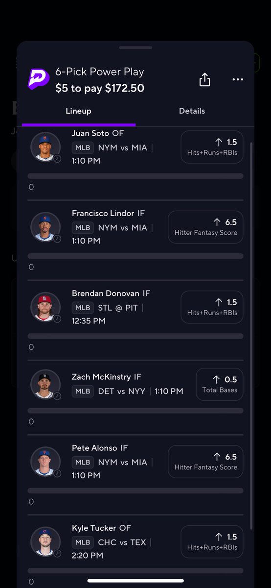 Bari_Bets's tweet photo. This hit Ima cash app someone who likes this 20$ ‼️ 

Like, follow, and drop cash app tag below 👇🏽
#PrizePicks #pizepickmlb #MLB #GamblingX https://t.co/j8QjGC0b1M