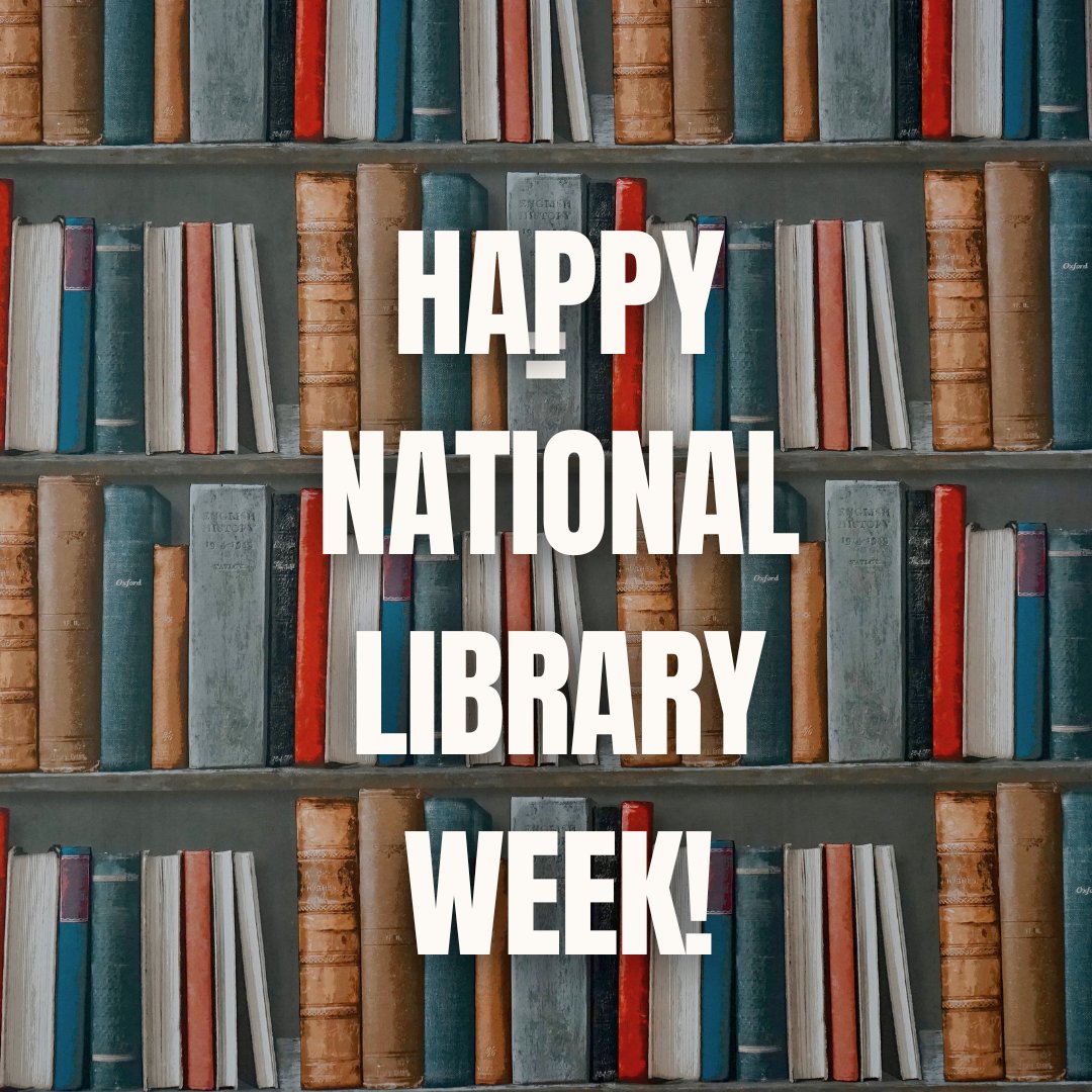 Happy #nationallibraryweek! We have never needed libraries - and they have never needed us -- more. #librarylife #library #librarylove #libraries