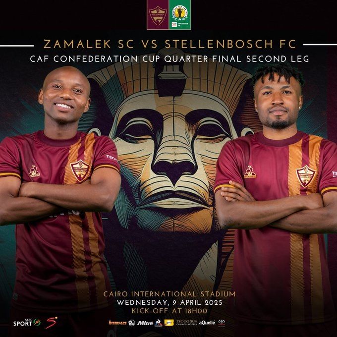 2 - Stellenbosch are only the second Cape-based side to travel to Egypt for continental competition, after Ajax Cape Town, who faced Al Ahly in Cairo in the 2005 #CAFCL group stages. Cape-To-Cairo.