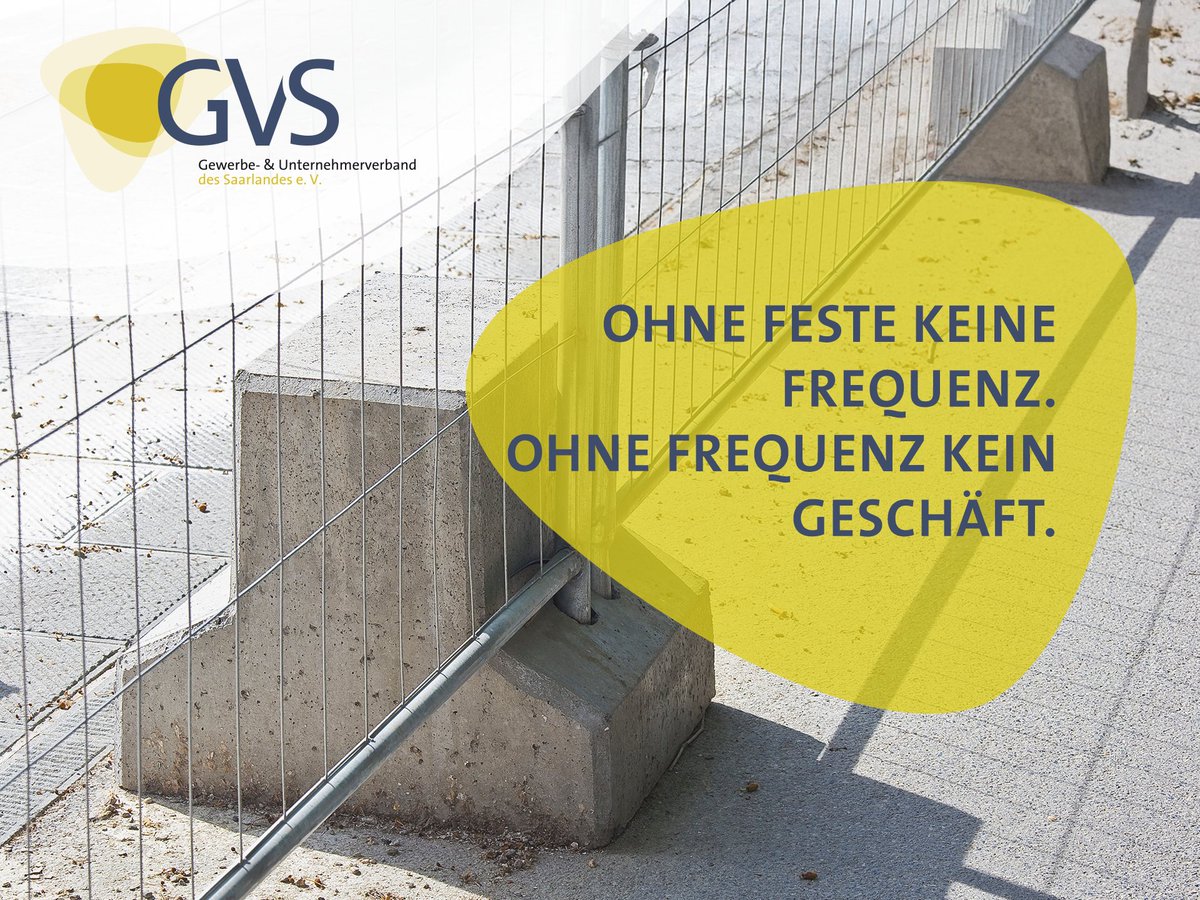 GVSeV2's tweet photo. 🛑 Wenn Feste ausfallen, verlieren nicht nur Schausteller – sondern ganze Städte.

Der GVS unterstützt OB Hoffeld: Sicherheitsauflagen dürfen nicht das öffentliche Leben ersticken. Jetzt handeln!
📎 https://t.co/rBnQEyXRm3
#Saarland #GVSeV #Veranstaltungen #Kultur #Mittelstand https://t.co/VJdZ4Om1pM