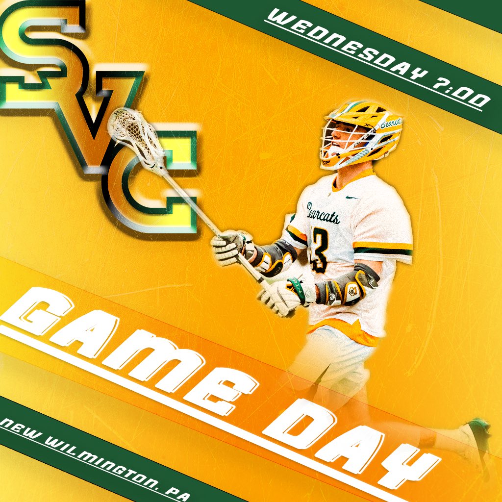 SVC Bearcats (@svc_bearcats) on Twitter photo Men’s Lacrosse travels to New Wilmington, PA to face the Titans in an important conference matchup 🥍
<a href="/SVC_MLAX/">SVC Men's Lacrosse</a> Men’s Lacrosse travels to New Wilmington, PA to face the Titans in an important conference matchup 🥍
<a href="/SVC_MLAX/">SVC Men's Lacrosse</a>