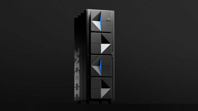 BrianRoemmele's tweet photo. IBM's z17 mainframe - now with 7.5x more Al performance.

The Spyre AI Accelerator cards fit into PCIe slots, and feature up to 32 cores each, similar architecture to the AI accelerator in the z17’s Telum II chip itself. https://t.co/OI996UHBny