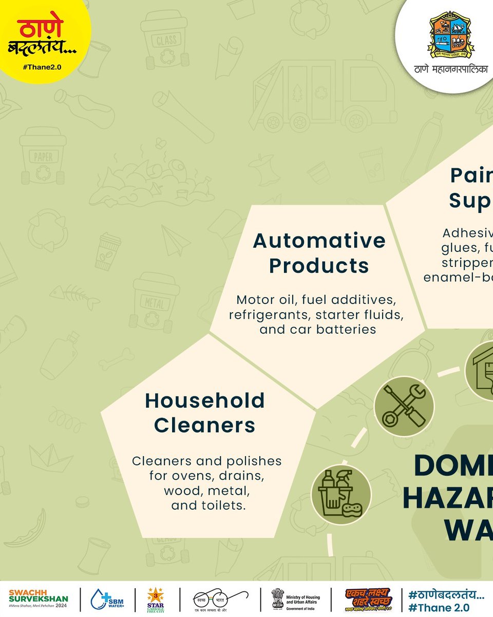TMCaTweetAway's tweet photo. Safeguard Health, Dispose Hazardous Waste Right
#swachhthane #swachbharatabhiyan #swachhmaharashtramission #swachhsurvekshan #swachhbharatmission #thanekars #thanecity #thanecityofficial #thane #thanebadaltay #domestichazardouswaste #cleanthane https://t.co/zoFlK3Kqb6