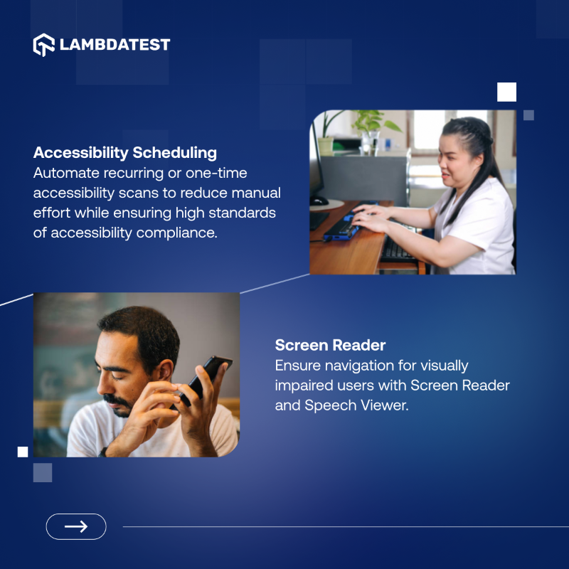 testmuai's tweet photo. Is your website turning away potential customers without you even realizing it?🔍 

LambdaTest’s #AccessibilityTesting Suite https://t.co/7Q4HxfXYDt transforms how businesses approach #digitalInclusivity—making it simpler to build products that truly welcome everyone.