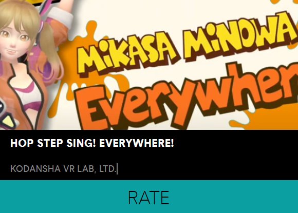 KodanshaVRlab's tweet photo. 嬉しいお知らせです!VR作品「Hop Step Sing! Everywhere!」が、あらゆるスクリーンにおける優れた映像を表彰する世界最大の賞であるTelly Awardsの最終候補に選ばれました。 公開投票で皆さんの応援をお願いします!ぜひこちらから投票:
https://t.co/D38zbBXhM8
#HopStepSing #TellyAwards #VR https://t.co/GIjYfL9jz3