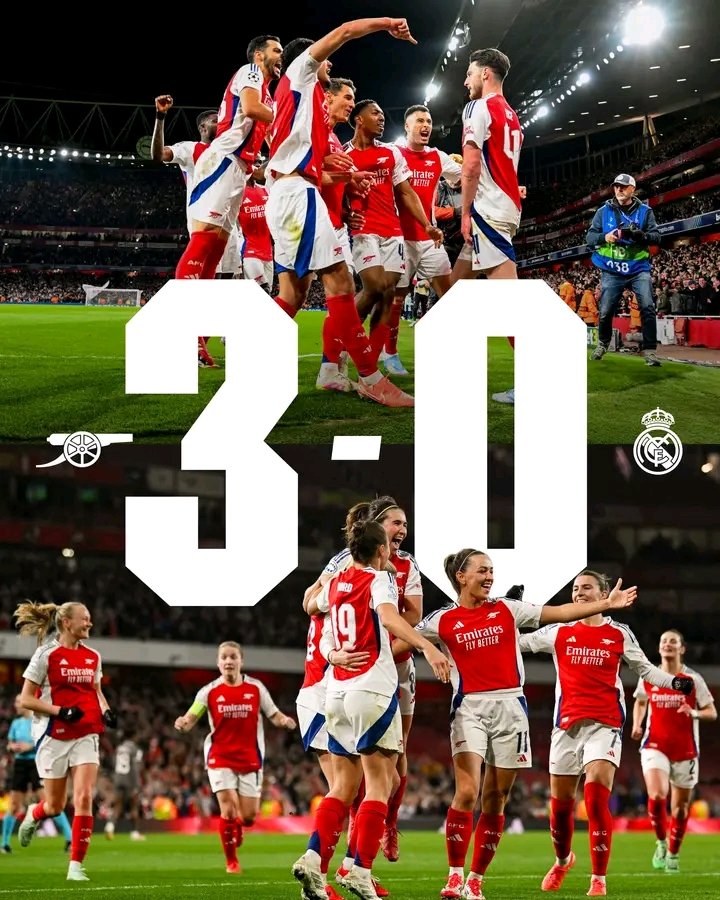 MagidKamara's tweet photo. I'm still Buzzing from Last Night's Victory against Real Madrid, it was a very Special Night at the Emirates. The Entire Team's Performance was Absolutely Mesmerizing, but Declan Rice Deserves a Special Mention for Scoring Two WORLD Class Freekicks in Twelve Minutes!!
#COYG
#ARFE https://t.co/KsxjiGmJmx