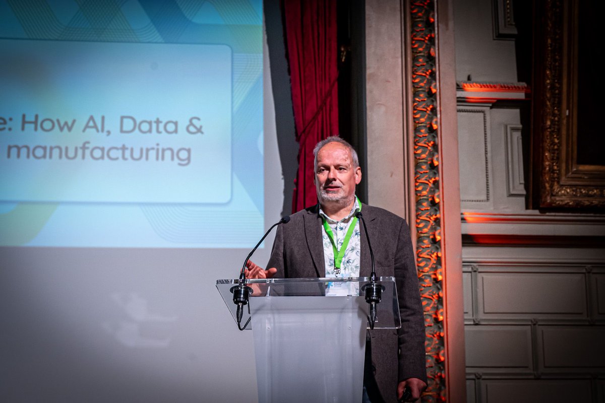 Adra | The AI, Data and Robotics Association (@adra_eu_) on Twitter photo "One click to control the whole production line."
Pieter Kesteloot (Sirris) highlighted AI-driven cases like Sophia, ZIGGZAGG & Xometry.
Automation is here, but must be balanced with sustainability, ethics, and workforce inclusion. "One click to control the whole production line."
Pieter Kesteloot (Sirris) highlighted AI-driven cases like Sophia, ZIGGZAGG & Xometry.
Automation is here, but must be balanced with sustainability, ethics, and workforce inclusion.