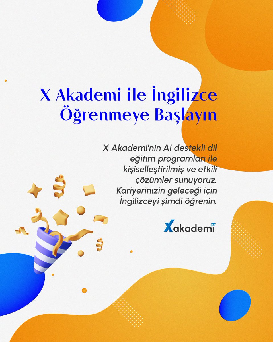 XakademiEgitim's tweet photo. 🌍İş dünyasında İngilizce sadece bir yabancı dil değil, küresel kariyer fırsatları için kritik bir beceri!
🎓X Akademi'nin AI destekli dil eğitimleri ile kariyerinizin geleceğini şekillendirebilirsiniz!
https://t.co/N9vIhzpwlp
#İngilizce #KariyerFırsatları #DilEğitimi #YapayZeka https://t.co/jt7Soh0X39