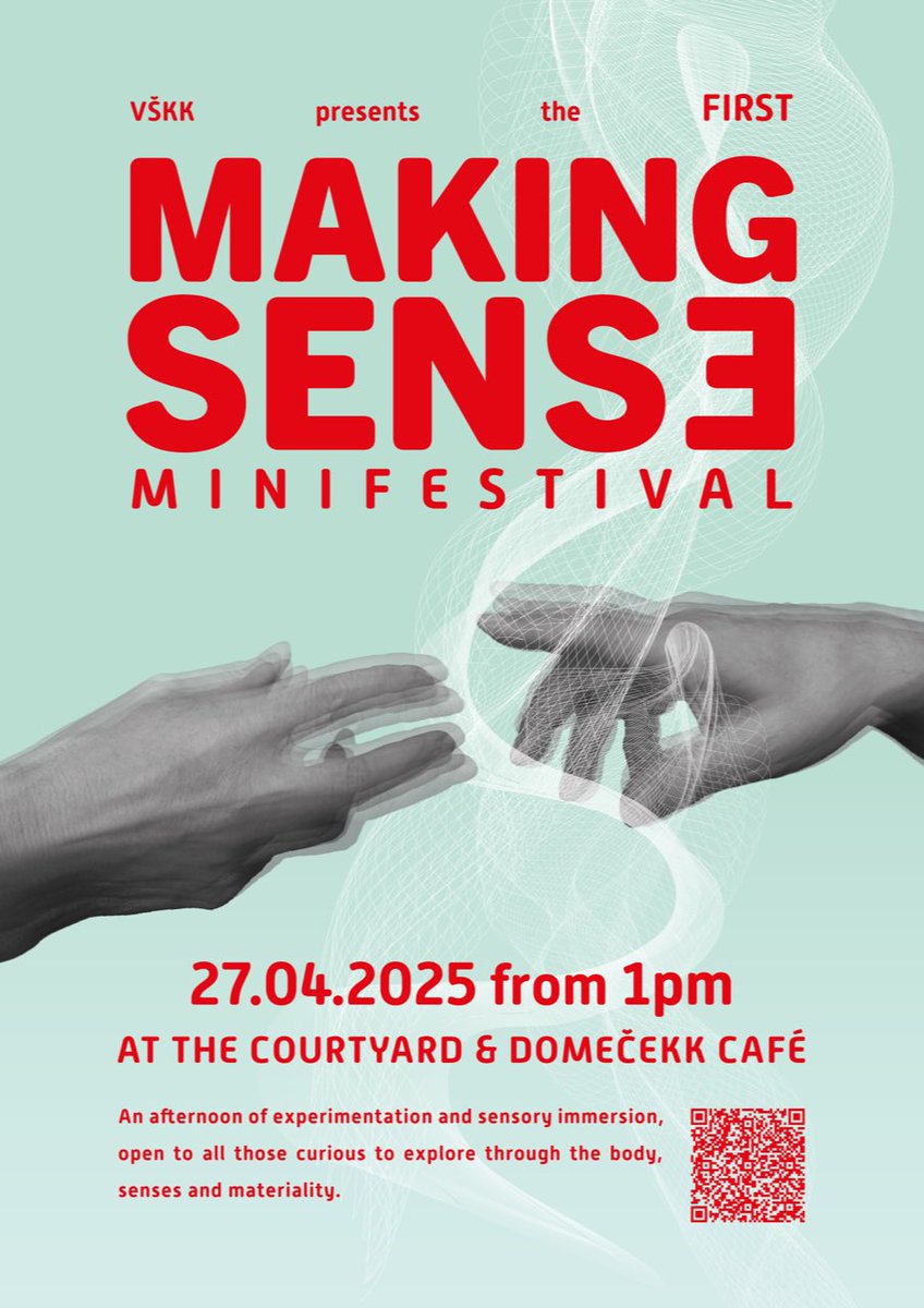 TerezaGoldfinch's tweet image. Come join us for an afternoon of exploring and experimenting through all your senses! This will be the launch our MAKING SENSE minifestival (based in Prague), which is focused on celebrating embodied, multi-sensory ways of knowing. eventbrite.co.uk/e/making-sense…