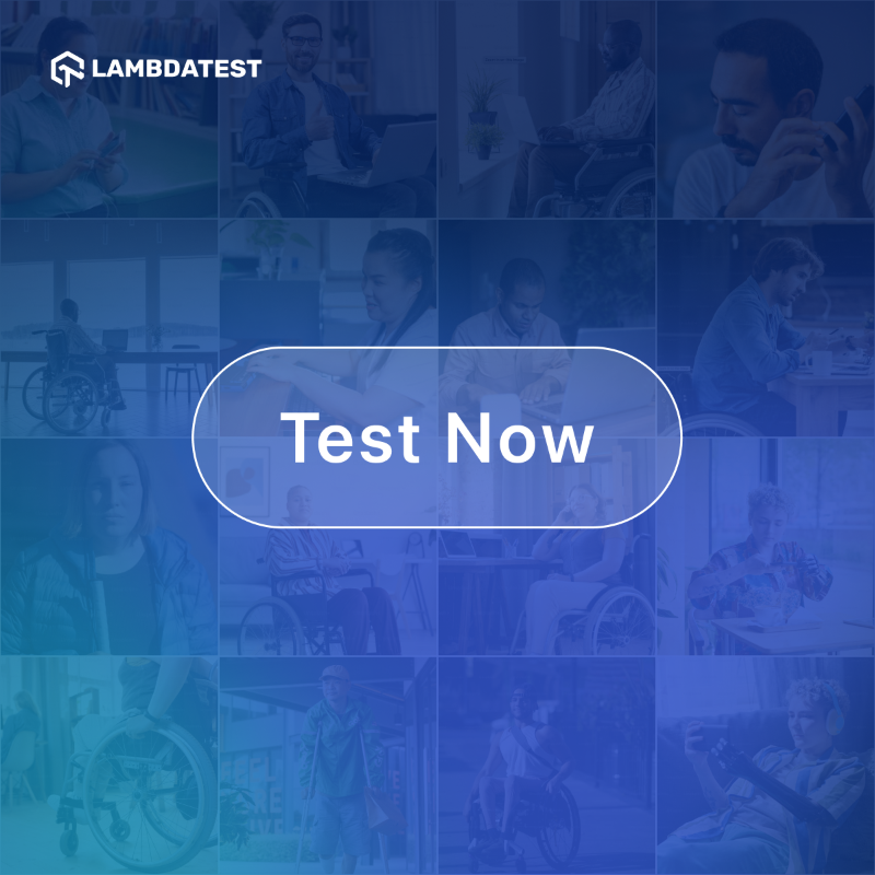 testmuai's tweet photo. Is your website turning away potential customers without you even realizing it?🔍 

LambdaTest’s #AccessibilityTesting Suite https://t.co/7Q4HxfXYDt transforms how businesses approach #digitalInclusivity—making it simpler to build products that truly welcome everyone.