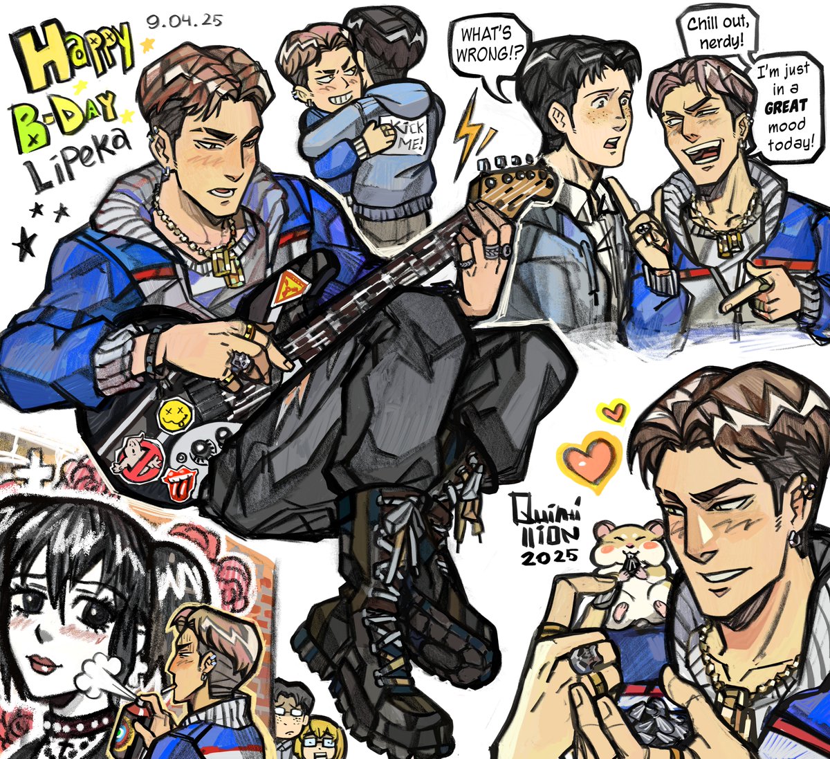 quintilli0n's tweet image. #snk #aot Bad Boys can be😇 good too!!
( happy b-day ❤️🔥 @ / ripeka_ )