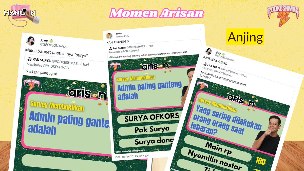 nggaPOD's tweet photo. Surya, A nya? https://t.co/tEKr5bHsTL