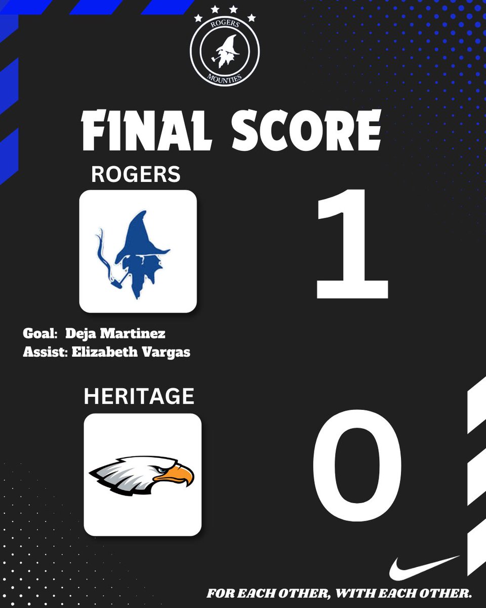 The Lady Mounties battled hard against crosstown rivals Heritage, coming away with a 1-0 victory to close out the first half of conference play. <a href="/PaulADrps/">RPS-Athletics</a> <a href="/rhs_21/">RHS-Athletics</a> <a href="/NWAGraham/">Graham Thomas</a>