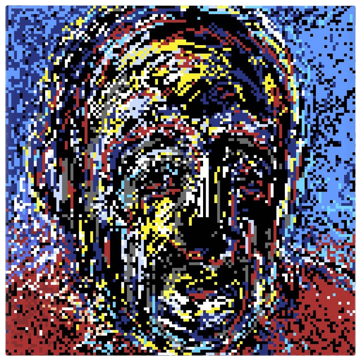 ebi_tezo3's tweet photo. Hi friends...
This is my new artwork. 
Pixel Art
Named : Distance wishes 
_ 0.5 tez
_ 10 Ed.
@objktcom

💡
128 x 128 px.
 self_portrait
 "April 9 - At the café - No expectations - It passes"

👀 
https://t.co/UBajJ7JvhB https://t.co/LYf87lMijb