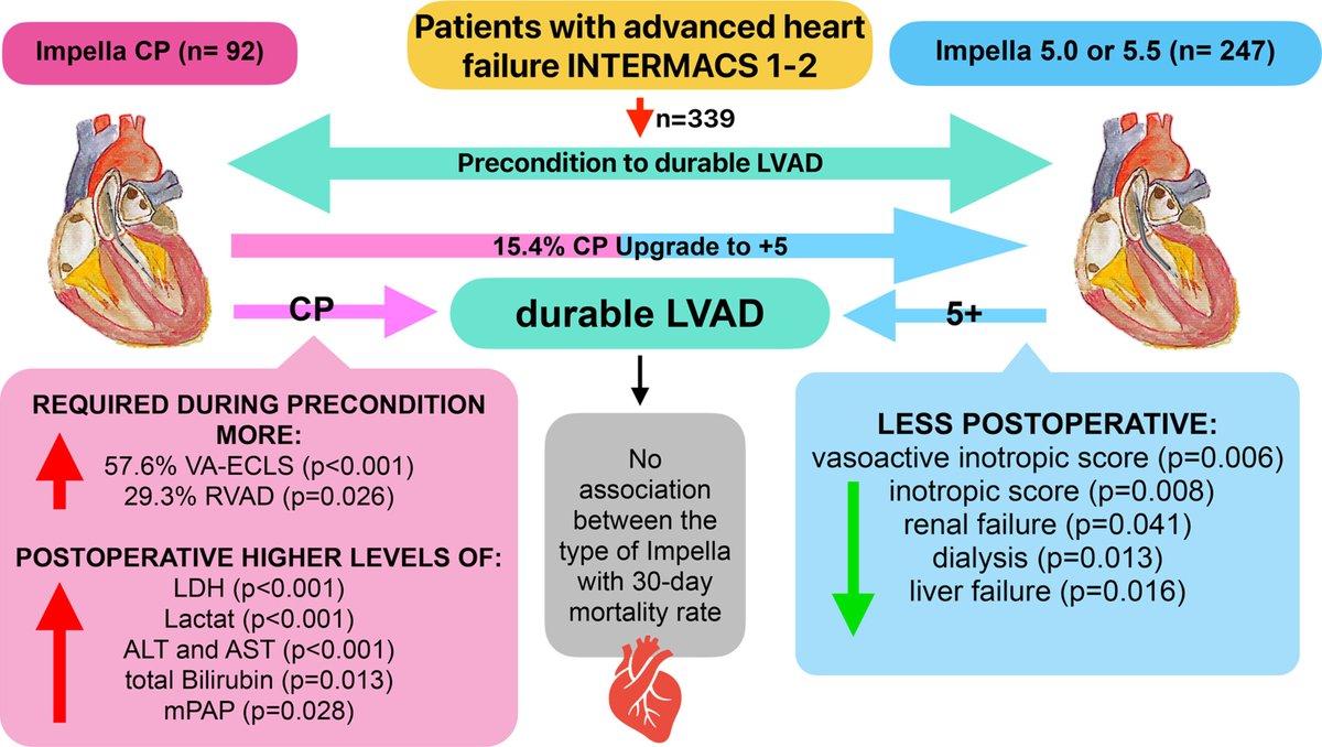 ESC Heart Failure Journal (@escheartfailure) on Twitter photo Which microaxial pump is best for bridging to LVAD? 💡
In this multicentre study, high-flow microaxial devices improved organ support & reduced RV failure without raising #mortality
Discover more: doi.org/10.1002/ehf2.1…
<a href="/PiotrPonikowski/">Piotr Ponikowski</a> <a href="/JanBiegus/">Jan Biegus</a> #HF #LVAD #heartfailure Which microaxial pump is best for bridging to LVAD? 💡
In this multicentre study, high-flow microaxial devices improved organ support & reduced RV failure without raising #mortality
Discover more: doi.org/10.1002/ehf2.1…
<a href="/PiotrPonikowski/">Piotr Ponikowski</a> <a href="/JanBiegus/">Jan Biegus</a> #HF #LVAD #heartfailure