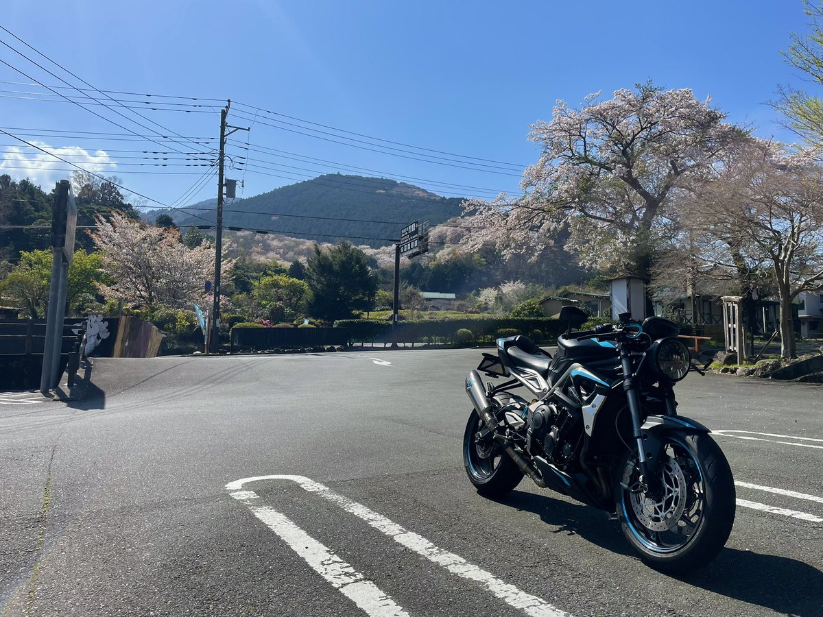 unknownSTRS's tweet photo. 春満喫桜満開ツーリング https://t.co/9h6C9lsufZ