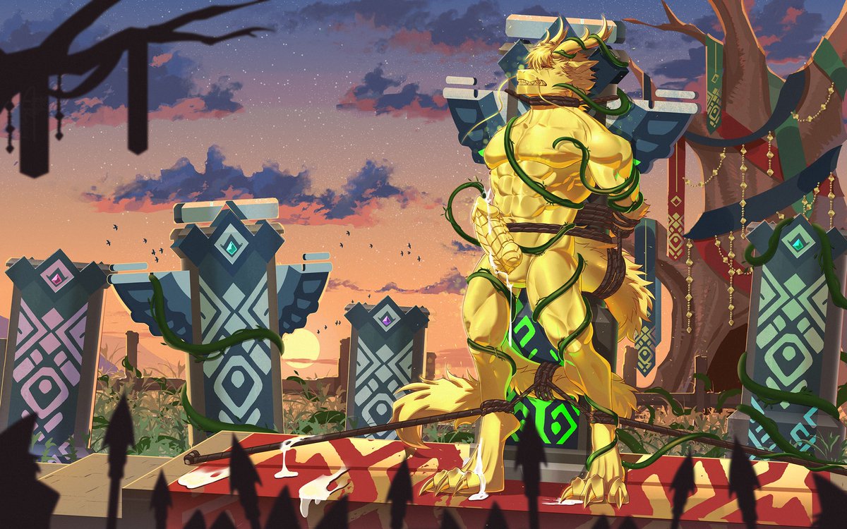 部落的神秘仪式