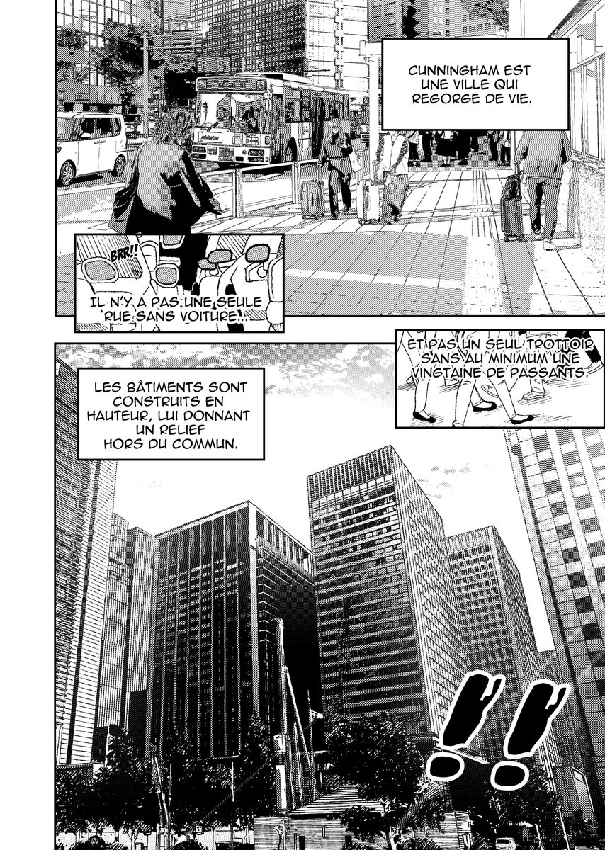 14Zbra's tweet image. J&apos;ai refais la première page de mon manga (mes clippy CSP allaient expirer)