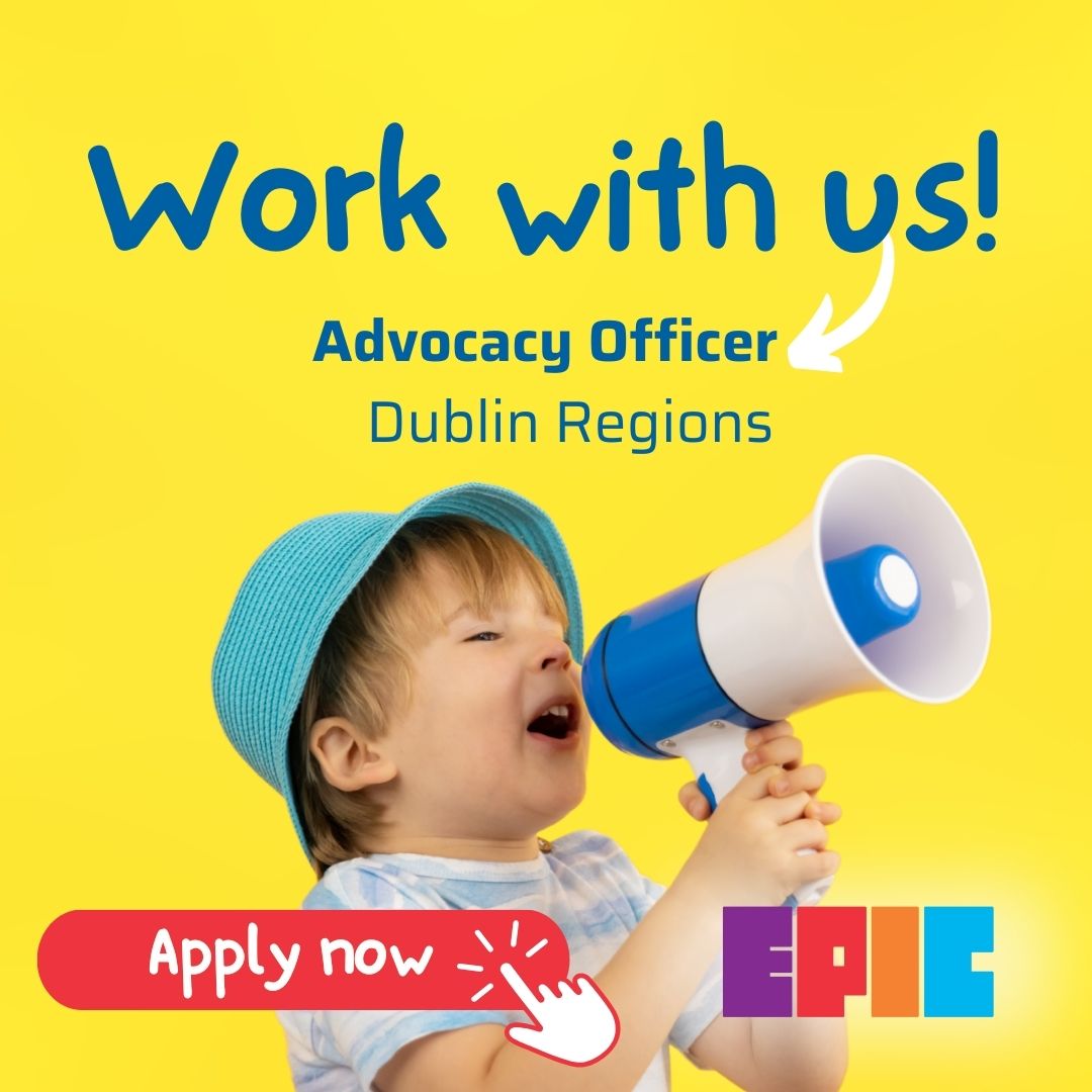 #JobFairy

We are recruiting for an advocate to join our National Advocacy Service team. This role involves working directly with care-experienced youth to promote their participation in decisions about their care &amp; ensuring their views are considered.

epiconline.ie/work-with-us/a… ✏️