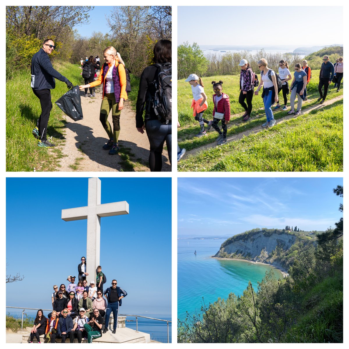 DINITCS's tweet photo. 🌿Enjoyed a wonderful day on Dinit's Spring Hike on Saturday! We strengthened our community bonds, soaked in the beautiful views, and helped the environment by picking up litter along the Belvedere–Strunjan trail. Team spirit and eco-consciousness #SpringHike #Dinit #Wecare https://t.co/RVpycfIKP1