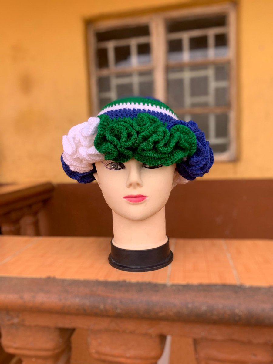 Sierra Leone style. Hand made with love #crochet #SierraLeone #freetown #SaloneX